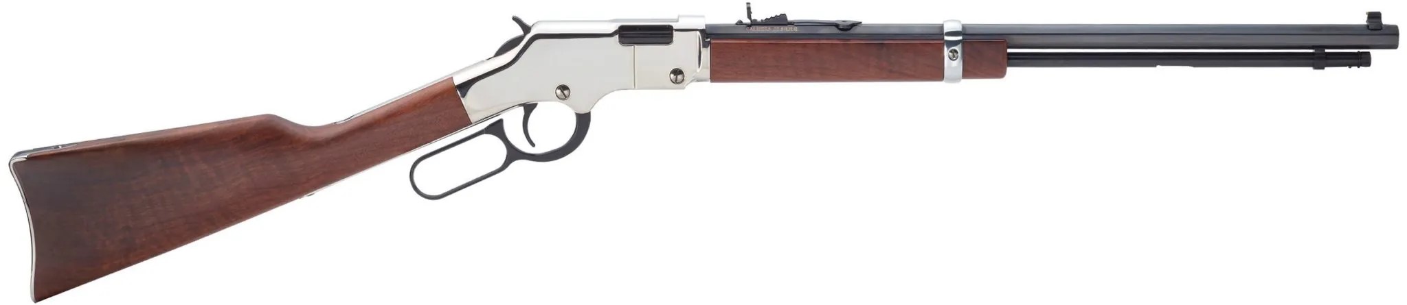 HENRY H4 GOLDEN BOY SILVER RIFLE .17 HMR 12 RDS 20"